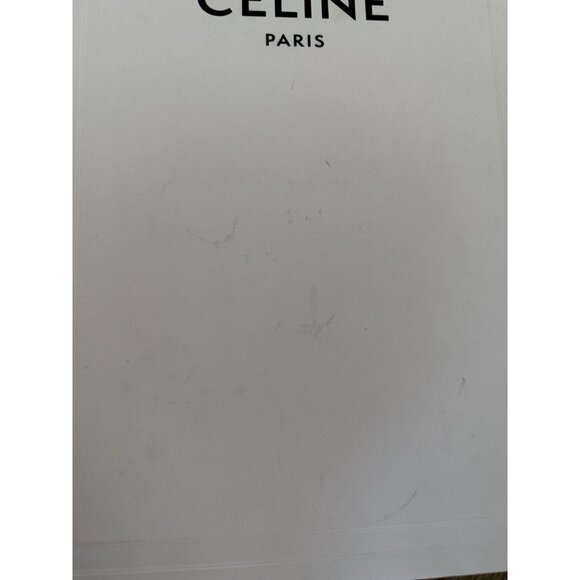 Authentic Celine Paris In Luco White Empty Shoe Storage Box 12.25” x 8.25”x 5” - Picture 7 of 8